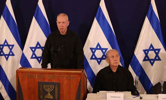 Serokwezîrê Îsraîlê Benjamin Netanyahu û Wezîrê Parastinê Yoav Gallant / Wêne: AFP