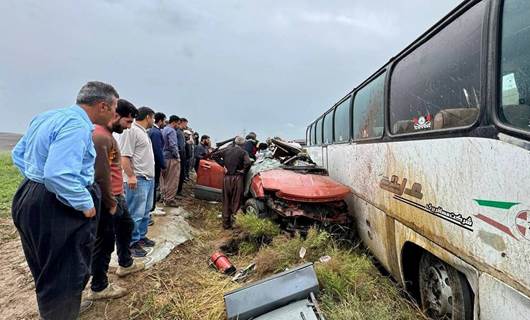 لە رووداوێکی هاتووچۆدا لە مهاباد 4 هاونیشتمانی گیانیان لەدەستدا