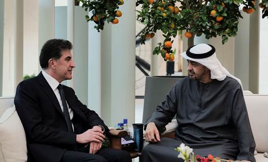 President Barzani meets UAE’s President MBZ