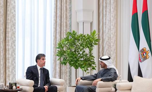 Foto: Kürdistan Bölgesi Başkanı Neçirvan Barzani bugün Abu Dabi'de BAE Başkanı Muhammed bin Zayed Al Nahyan ile bir araya geldi /şkanlık sitesi 