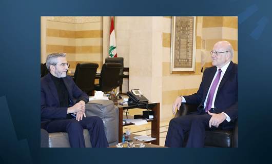 اجتماع وزير الخارجية الإيراني بالوكالة مع رئيس الحكومة اللبنانية - AFP