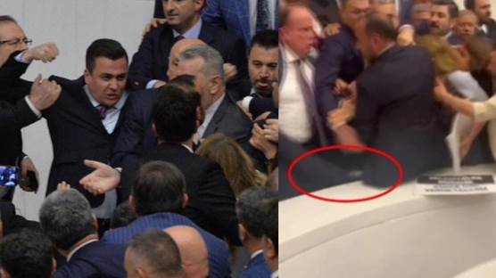 Meclis’te kayyım gerginliği: AK Partili Gökçek, DEM Partili Şenyaşar'a tekme attı