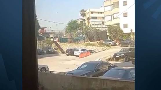 ABD'nin Beyrut Büyükelçiliğine silah saldırı / Foto: Ekran görüntüsü