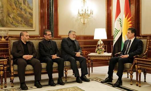 Başkan Neçirvan Barzani İran heyeti ile görüştü
