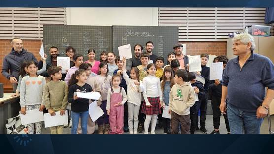 24 zarokan sala xwe ya xwendina ziman û çanda Kurdî qedand / Wêne: Zinar Şîno - Rûdaw