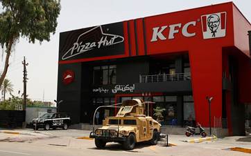 A KFC restaurant in Baghdad. Photo: AFP/file 