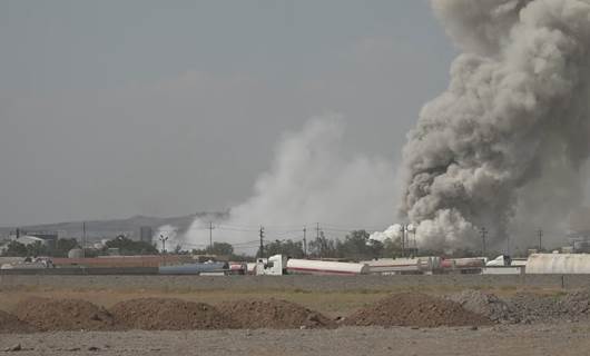 Huge asphalt storage facility blaze in Erbil brought under control