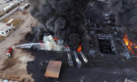 Erbil asphalt storage blaze could pose health issues: Experts