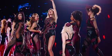 Taylor Swift Edinburg Konserinden bir kare Foto: Sosyal medya