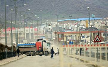 Bashmakh border crossing. Photo: Rudaw 