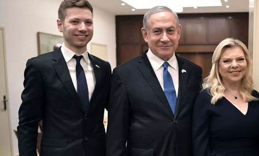 Netanyahu ve oğlu Yair Netanyahu / Arşiv