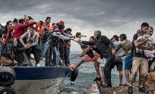 Foto: İtalya sınırındaki göçmenler