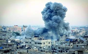 غارة إسرائيلية في غزة