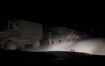 A snapshot from a video submitted to Rudaw showing Turkish troops patrolling inside the Kurdistan Region on June 24, 2024. Photo: Submitted