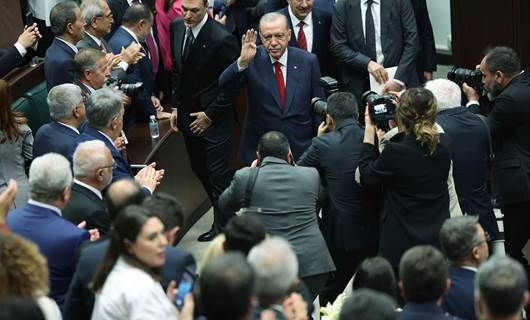 Erdoğan, AK Parti Meclis grup toplantısında konuştu. / AA