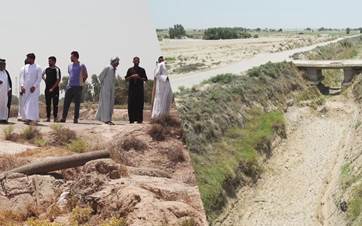 جفاف حاد يصيب الشوملي جراء قطع المياه عنهم