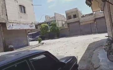 الحي الذي نشبت فيه الاشتباكات في عفرين - رووداو 
