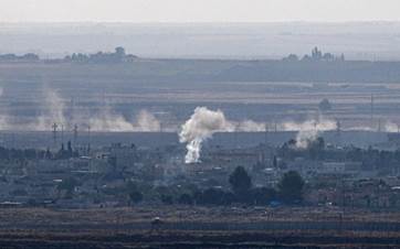 A deadly Turkish drone strike in northern Syria. File photo: Ozan Kose/AFP
