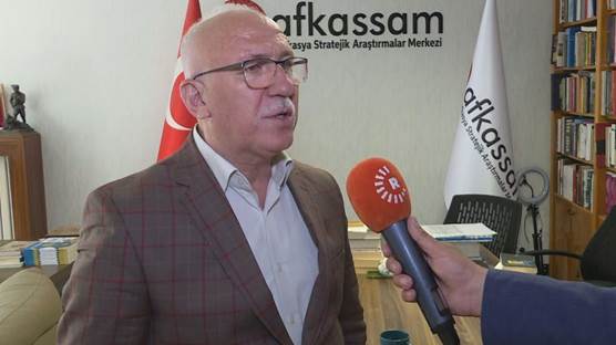 Foto: Kafkasya Stratejik Araştırma Merkezi (KAFKSASSAM) Başkanı Prof. Dr. Hasan Oktay / Rûdaw - Esat Aydın