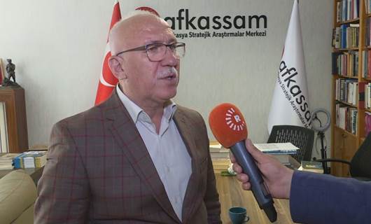 Foto: Kafkasya Stratejik Araştırma Merkezi (KAFKSASSAM) Başkanı Prof. Dr. Hasan Oktay / Rûdaw - Esat Aydın