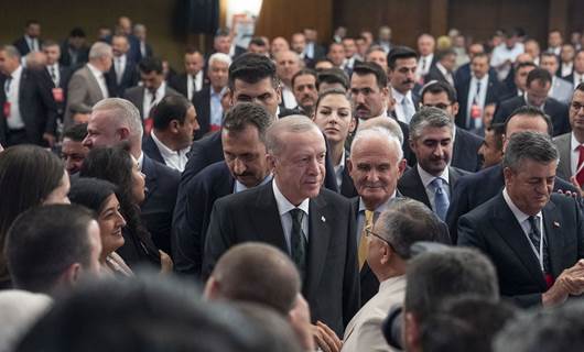 Türkiye Cumhurbaşkanı Erdoğan, partisinin Yerel Yönetimler İstişare ve Değerlendirme Toplantısı'na katıldı. / AA