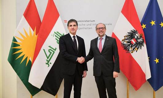 President Barzani meets Austrian FM in Vienna