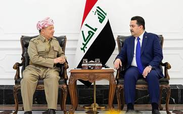 Başkan Barzani Irak Başbakanı Sudani ile bir araya geldi