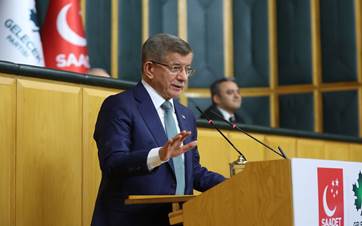Gelecek Partisi Genel Başkanı Ahmet Davutoğlu
