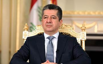 رئيس حكومة إقليم كوردستان مسرور بارزاني  