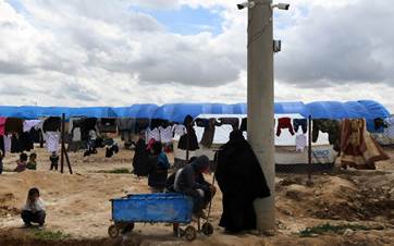 مخيم الهول السوري 