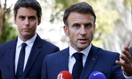 Foto: Gabriel Attal ve Emmanuel Macron (AFP)