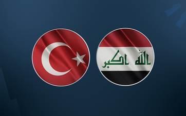 Flags of Turkey and Iraq. Graphic: Rudaw