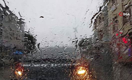 بارانبارین لە باکووری کوردستان. وێنە: iHA/ئەرشیڤ