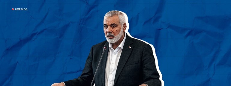 Hamas leader Isamil Haniyeh.