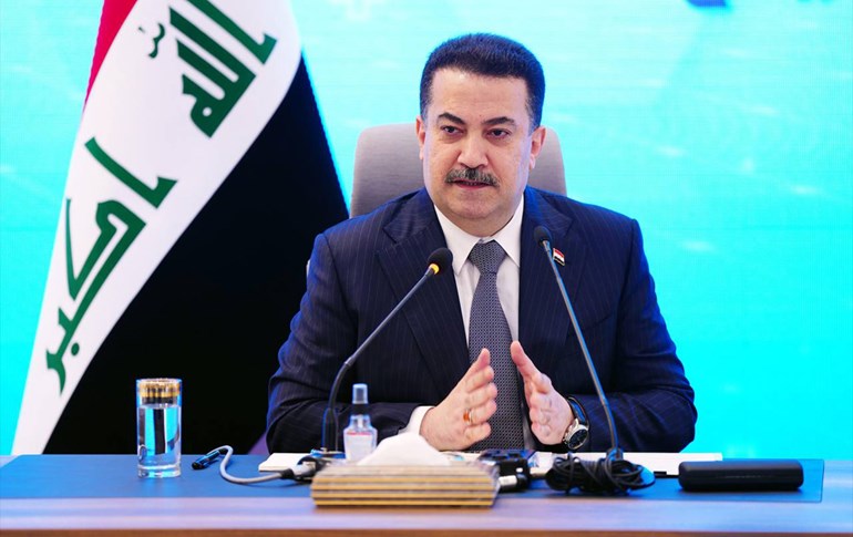 Iraqi Prime Minister Mohammed Shia' al-Sudani on October 19, 2024. Photo: Sudani's office