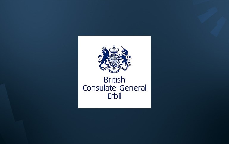 UK Consulate logo.